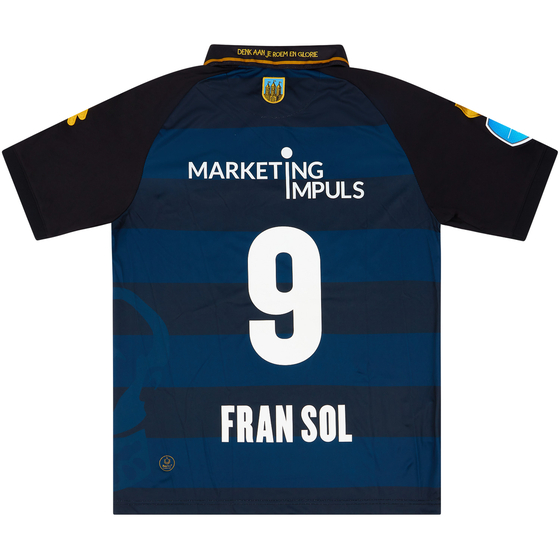2018-19 Willem II Match Issue Away Shirt Fran Sol #9 (v Ajax)
