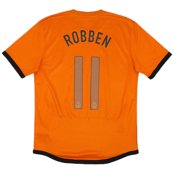 2012-13 Netherlands Home Shirt Robben #11 - 6/10 - (M)
