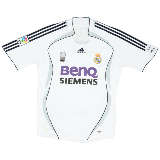 2006-07 Real Madrid Home Shirt - 8/10 - (L)