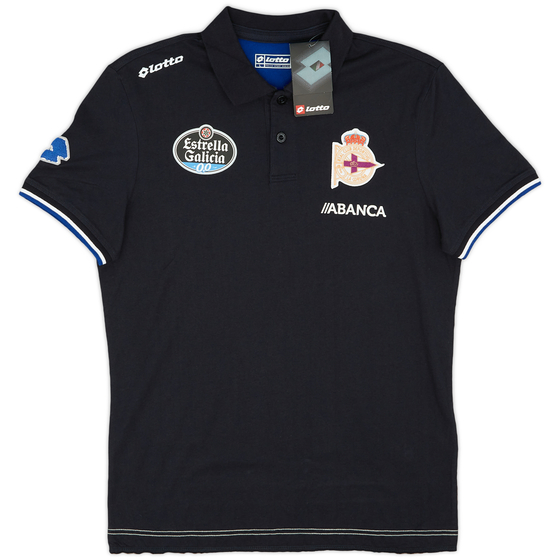 2014-15 Deportivo Lotto Polo T-Shirt (L)