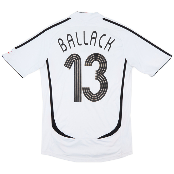 2005-07 Germany Home Shirt Ballack #13 - 6/10 - (S)