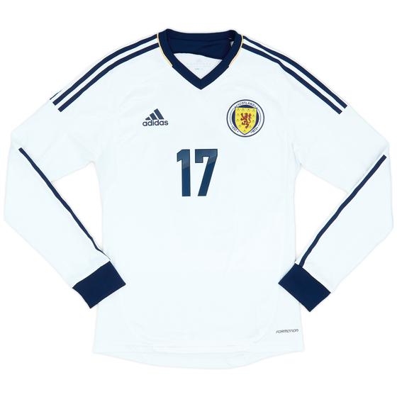 2012-14 Scotland Player Issue Away Shirt #17 - 9/10 - (S)