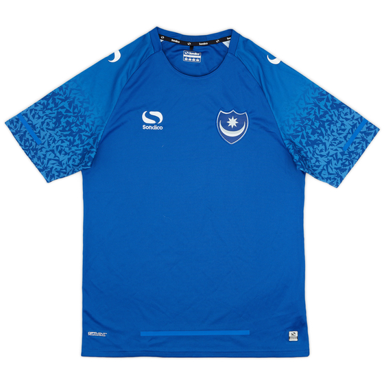 2017-18 Portsmouth Sondico Training Shirt - 9/10 - (M)