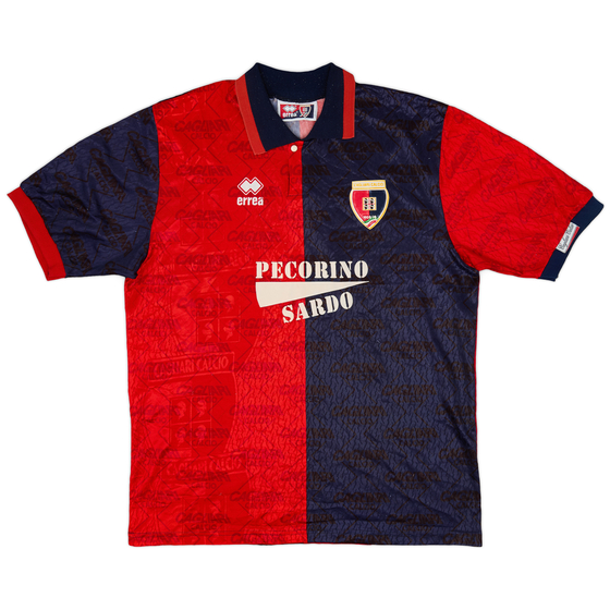 1993-94 Cagliari Home Shirt #15 - 5/10 - (L)
