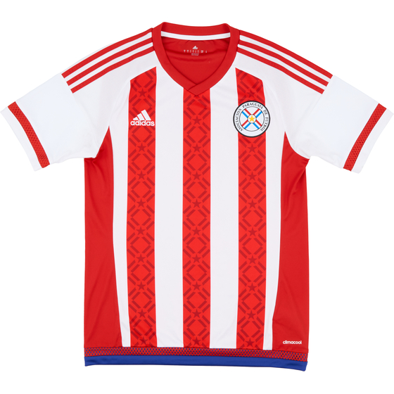 2015 Paraguay Copa America Home Shirt - 8/10 - (S)