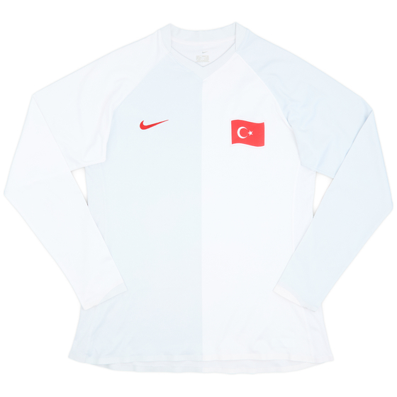 2006-07 Turkey Player Issue Away L/S Shirt - 9/10 - (L)