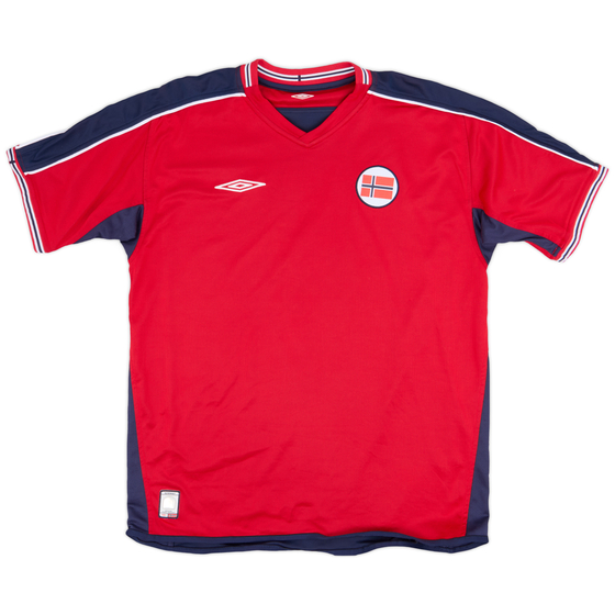 2003-04 Norway Home Shirt - 8/10 - (XL)