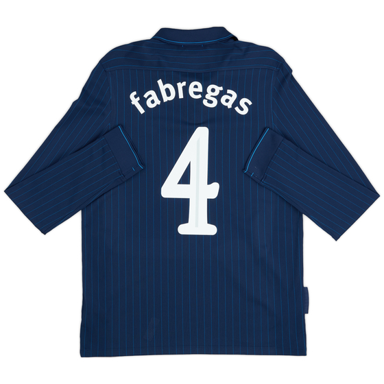 2009-10 Arsenal Away L/S Shirt Fabregas #4 - 6/10 (M)