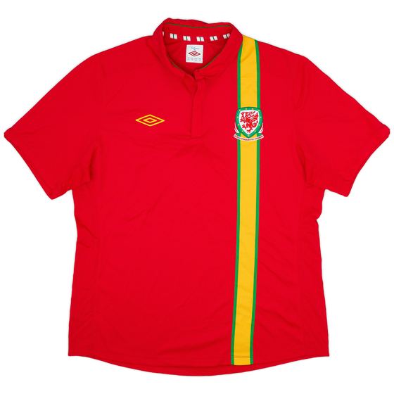 2012-14 Wales Home Shirt - 9/10 - (XL)