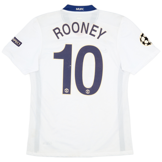 2008-10 Manchester United Player Issue Away Shirt Rooney #10 - 7/10 - (L)