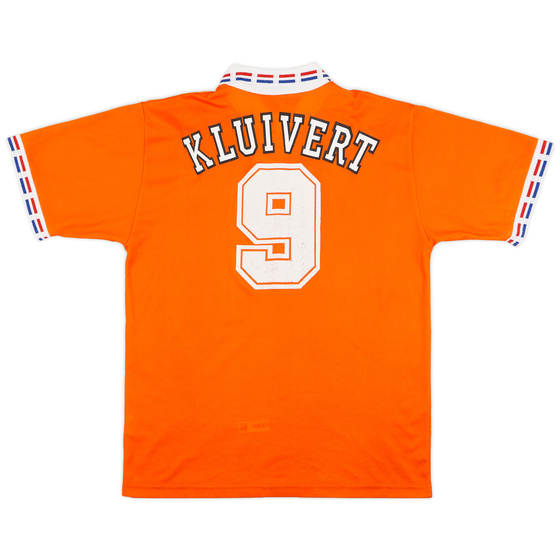 1996 Netherlands Home Shirt Kluivert #9 - 6/10 - (L)