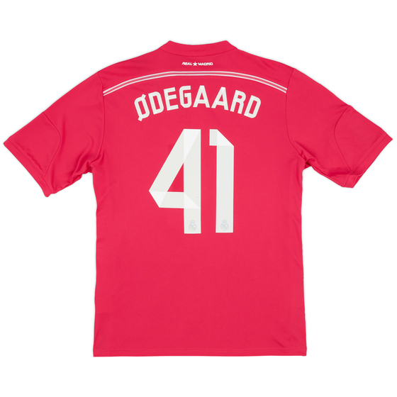 2014-15 Real Madrid Away Shirt Ødegaard #41