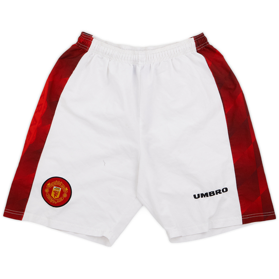 1996-97 Manchester United Home Shorts - 8/10 - (S)