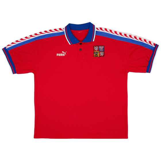 1996-98 Czech Republic Home Shirt - 8/10 - (L)