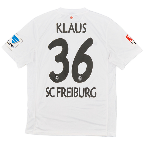 2012-14 Freiburg Away Shirt Klaus #36 - 9/10 - (M)