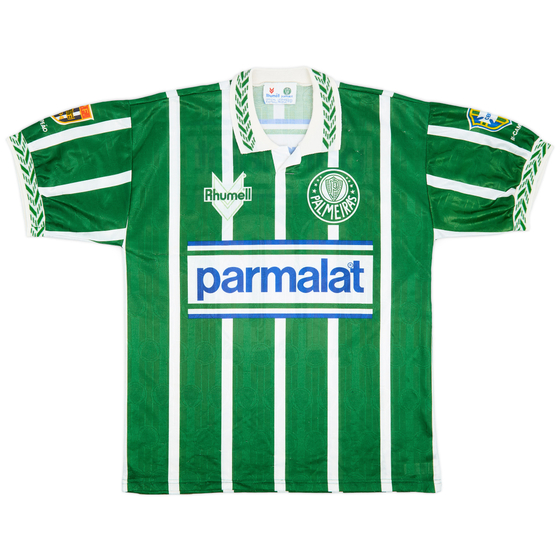 1995 Palmeiras Home Shirt #10 - 9/10 - (L)