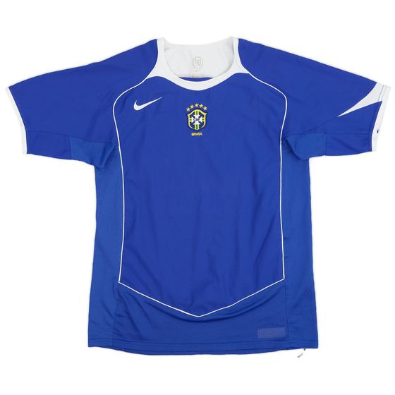 2004-06 Brazil Away Shirt - 8/10 - (XL.Boys)