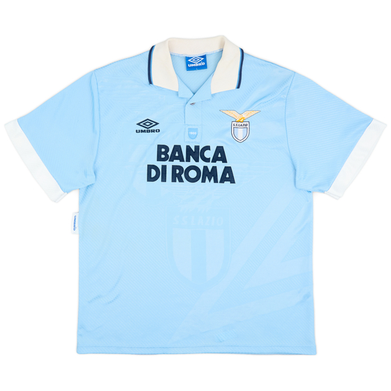 1993-95 Lazio Home Shirt - 8/10 - (L)