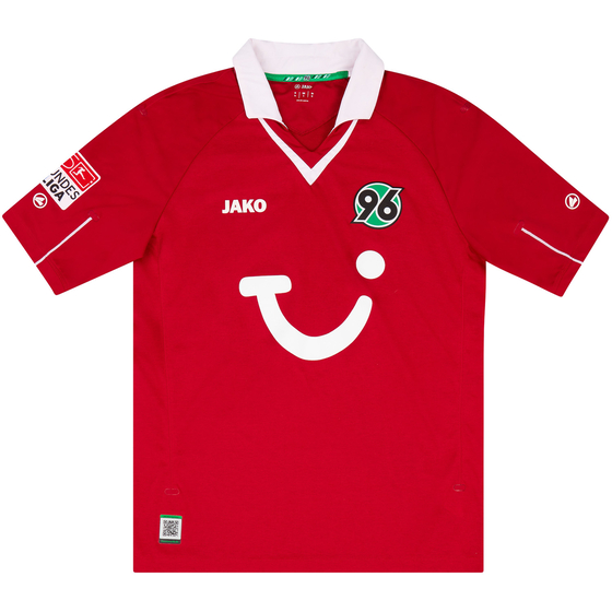 2012-13 Hannover 96 Match Issue Home Shirt Giesselmann #38