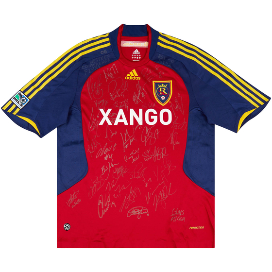 2008 Real Salt Lake Player Issue Signed Home Shirt - 8/10 - (L)
