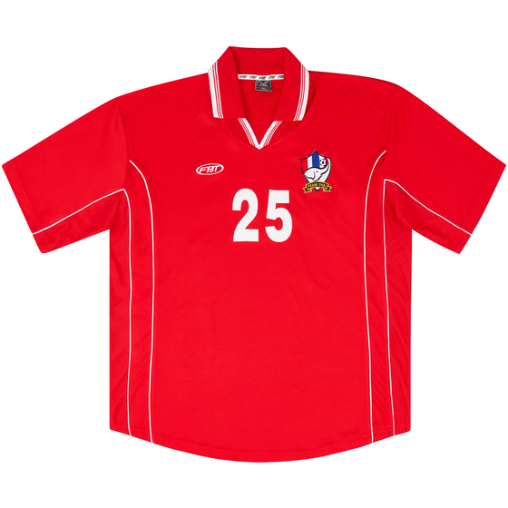 2002 Thailand U-23 Match Issue Home Shirt #25 (v PSV)