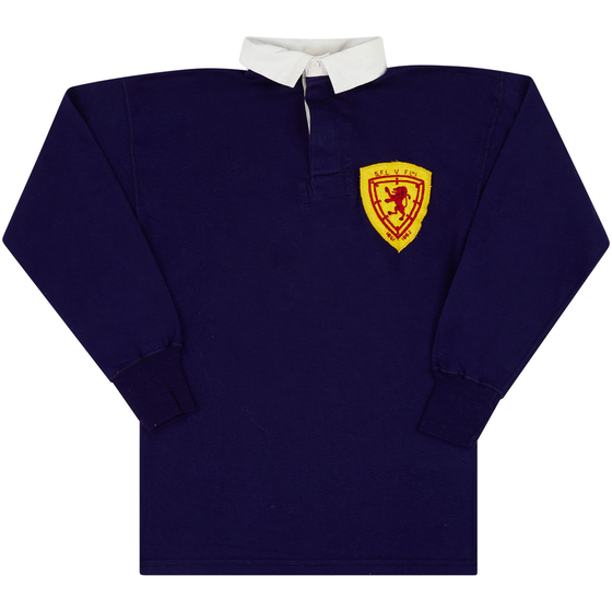 1962 Scottish League XI Match Worn Home L/S Shirt #6 (Ure) v League of Ireland XI