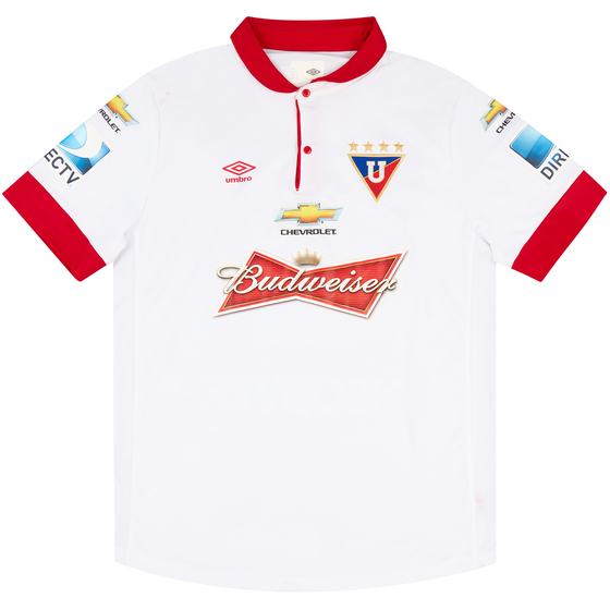 2014 LDU Quito Match Worn Home Shirt #24