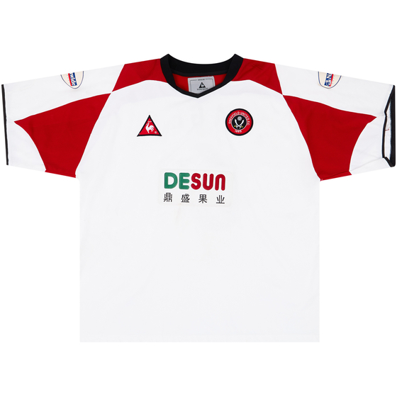 2003-04 Sheffield United Match Issue Away Shirt Page #6