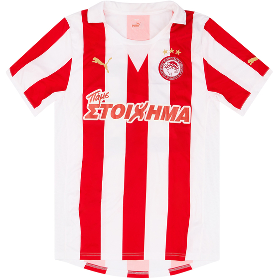 2011-12 Olympiakos Match Issue Home Shirt #28