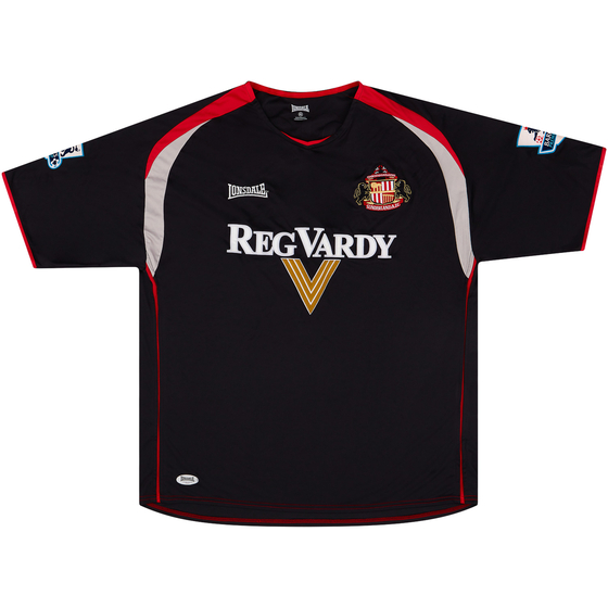 2005-06 Sunderland Match Issue Away Shirt Wright #2