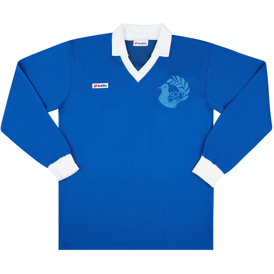1987 Cyprus Match Worn Home L/S Shirt #10 (Mavroudis) v Netherlands