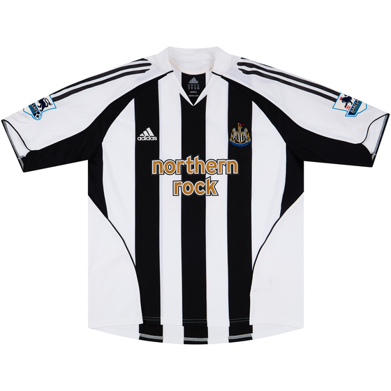 2005-06 Newcastle Match Issue Home Shirt Faye #15