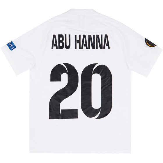 2020-21 Zorya Luhansk Match Issue Europa League Home Shirt Abu Hanna #20