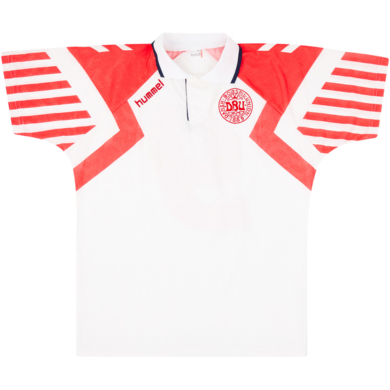 1992-94 Denmark Match Issue Away Shirt #9