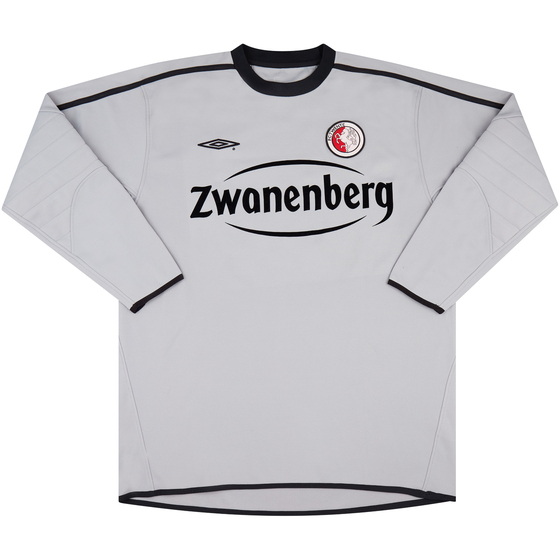 2002-03 FC Twente Match Issue GK Shirt Pasveer #13