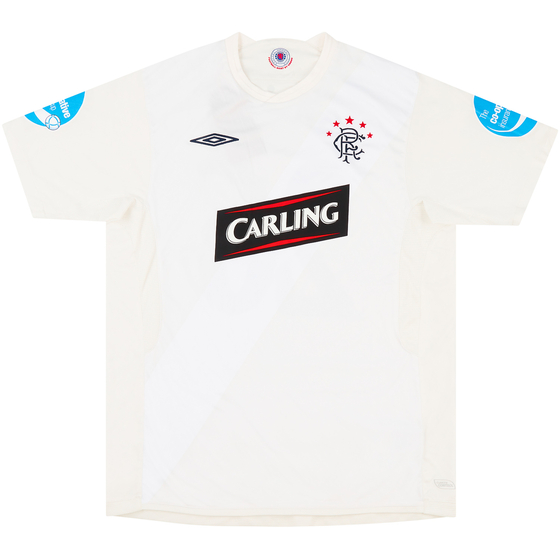 2009-10 Rangers Match Worn League Cup Third Shirt Smith #26 (v St Johnstone)