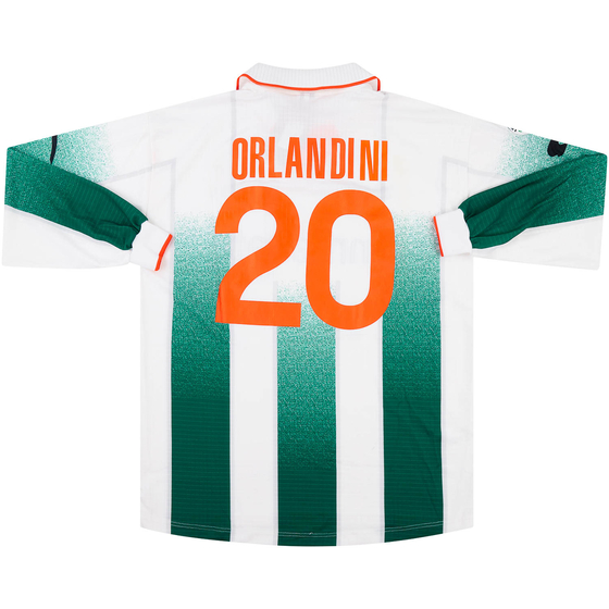 1999-00 Venezia Match Issue Away L/S Shirt Orlandini #20