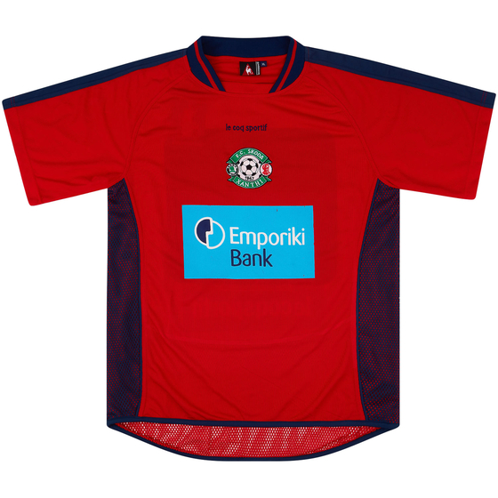 2005-06 Skoda Xanthi Match Issue Home Shirt Manso #44