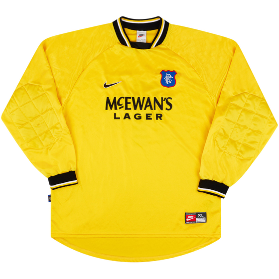 1997-98 Rangers Match Issue GK Shirt #1