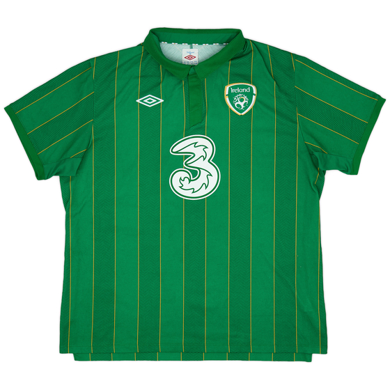 2011-12 Ireland Home Shirt - 8/10 - (XL)