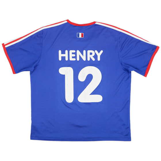 2004-05 France adidas Training Shirt Henry #12 - 7/10 - (XL)