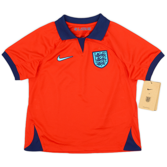2022-23 England Away Shirt (Little Kids)