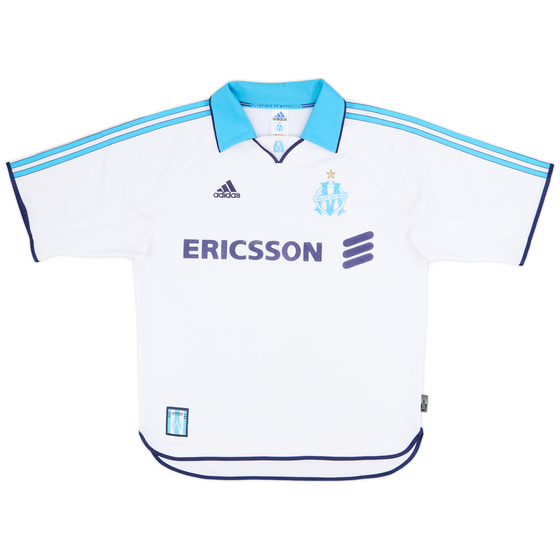 1999-00 Olympique Marseille Home Shirt - 8/10 - (M)