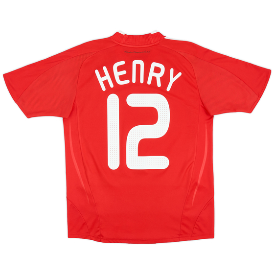 2007-08 France Away Shirt Henry #12 - 8/10 - (L.Boys)