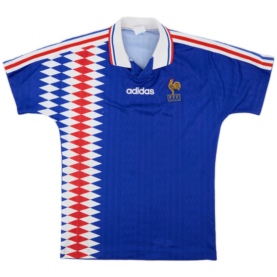 1994-96 France Home Shirt - 5/10 - (S)