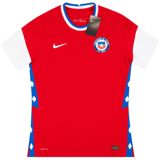 2020-21 Chile Player Issue Home Shirt