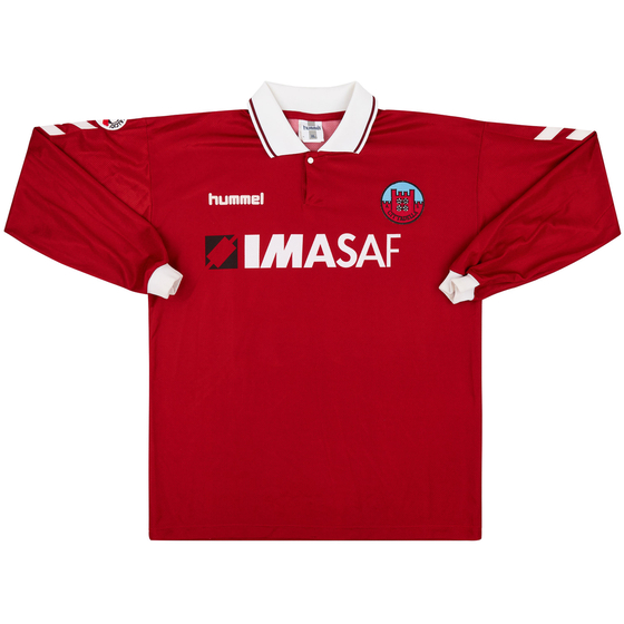 2000-01 Cittadella Match Issue Home L/S Shirt Piovanelli #28
