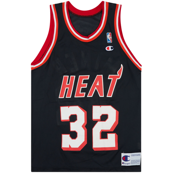1992-94 Miami Heat Miner #32 Champion Away Jersey (Excellent) S