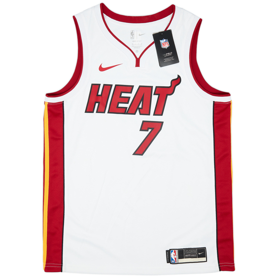 2017-21 Miami Heat Dragic #7 Nike Swingman Home Jersey (L)