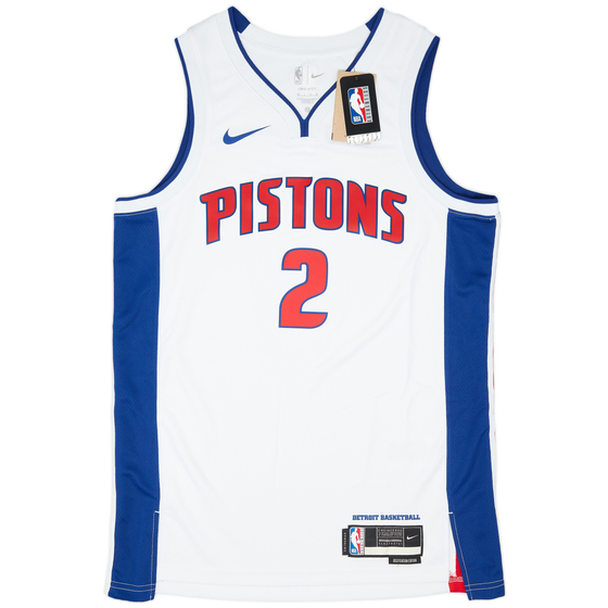 2021-24 Detroit Pistons Cunningham #2 Nike Swingman Home Jersey (L)